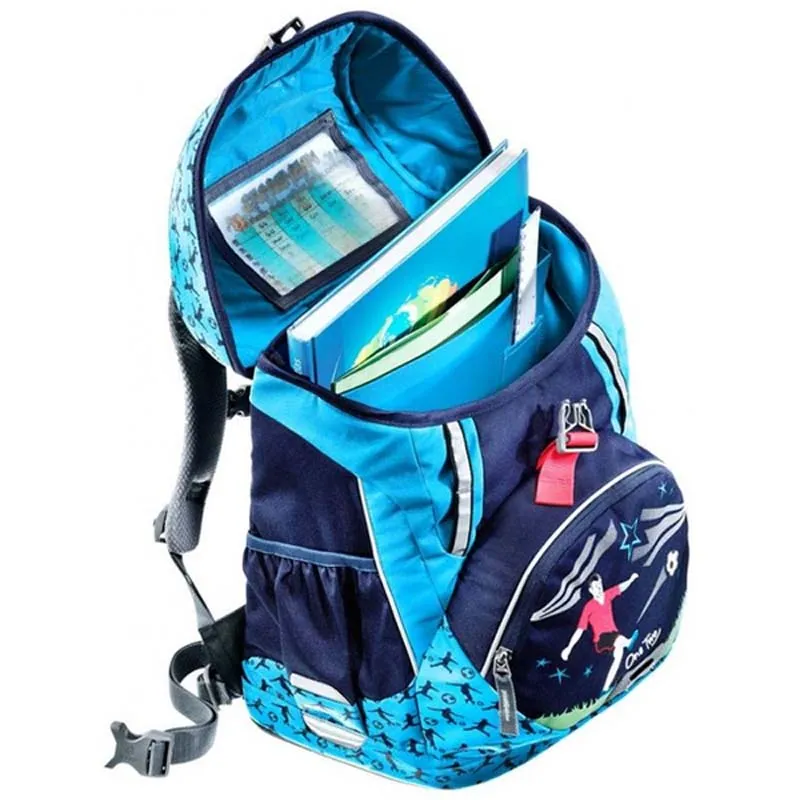 Набір Deuter OneTwoSet - Sneaker Bag колір 3045 navy soccer (3830116 OneTwo; 3890115 Sneaker Bag; 3890215 Chest Wallet; 3890416 Pencil Pouch; 2890315 Pencil box)