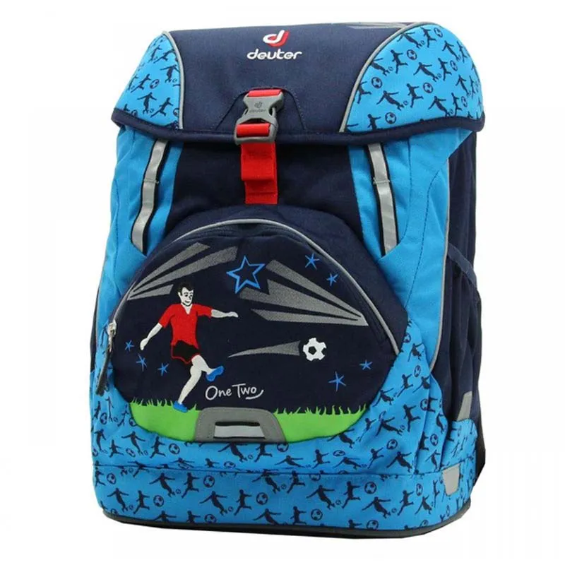 Набір Deuter OneTwoSet - Sneaker Bag колір 3045 navy soccer (3830116 OneTwo; 3890115 Sneaker Bag; 3890215 Chest Wallet; 3890416 Pencil Pouch; 2890315 Pencil box)