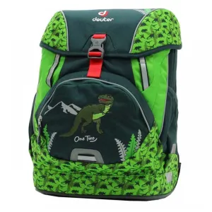 Набор Deuter OneTwoSet - Hopper цвет 2018 forest dinio (3830116 OneTwo; 80261 Hopper; 3890215 Chest Wallet; 3890416 Pencil Pouch; 2890315 Pencil box)