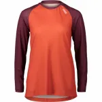 Велоджерсі із довгим рукавом POC W's MTB Pure LS Jersey (Propylene Red/Agate Red, M) Велоджерсі із довгим рукавом POC W's MTB Pure LS Jersey (Propylene Red/Agate Red, M)