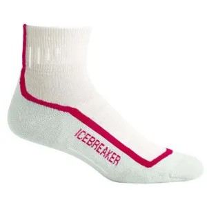 Носки Icebreaker GT Run Lite Mini WMN white/lobster/white S