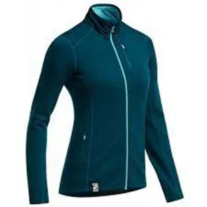 Кофта Icebreaker Cascade LS Zip stripe WMN night overdye/glacier
