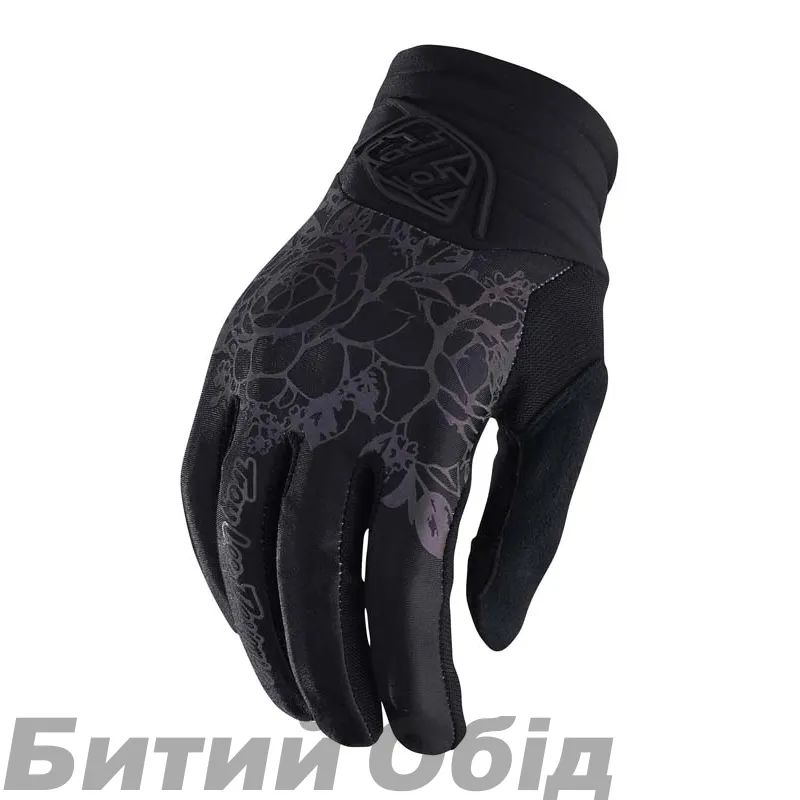 Женские вело перчатки TLD WMN'S LUXE GLOVE [FLORAL BLACK]