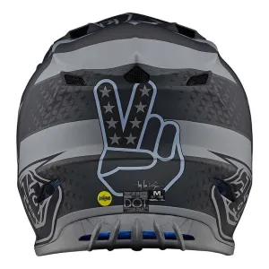 Мотошолом TLD SE4 POLYACRYLITE [FREEDOM BLACK / GRAY]