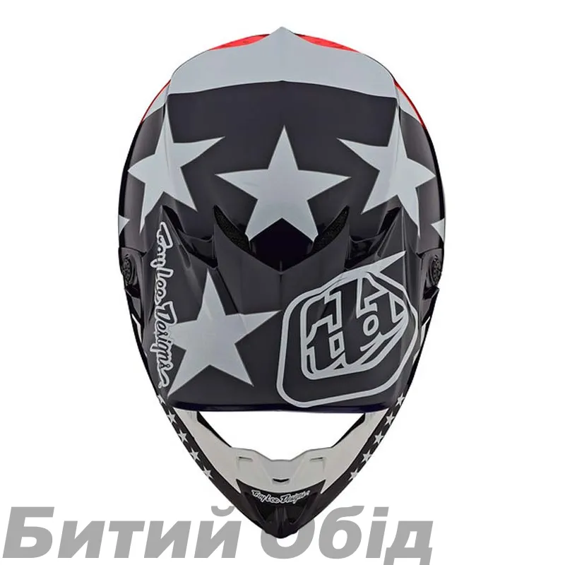 Мотошлем TLD SE4 POLYACRYLITE [FREEDOM RED / WHITE]
