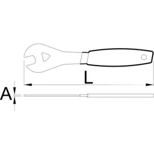 Ключ Unior конусный односторонний