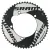 Зірка Sram POWERGLIDE CRING ROAD RED 10S 55T 130 AL4 BLK TT