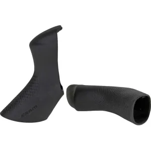 Резиновые накладки на дуалы SRAM RED/FORCE eTap AXS EB Black. Пара