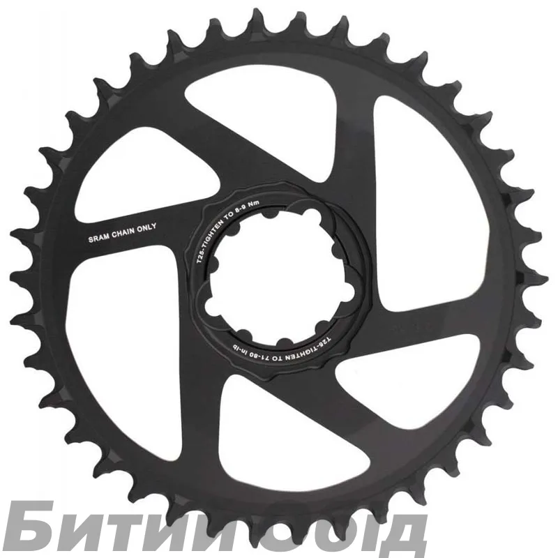 Зірка Sram CR X-SYNC SL EAGLE 38T BLK 