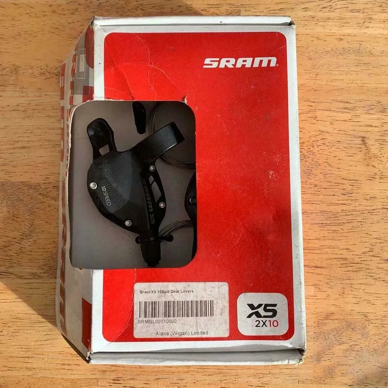 Манетки Sram 12A SL X5 TRIGGER SET 2X10 BLK