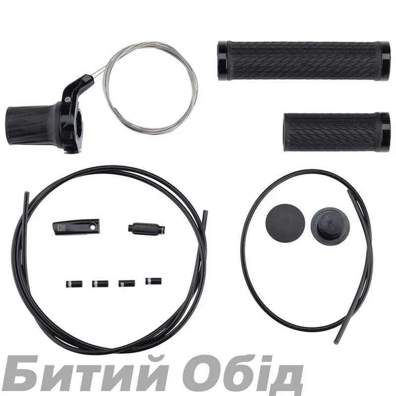 Манетка компресии RockShox - TwistLoc Full Sprint Left 10mm Cable Pull. RL (2013+) & Charger Dampers