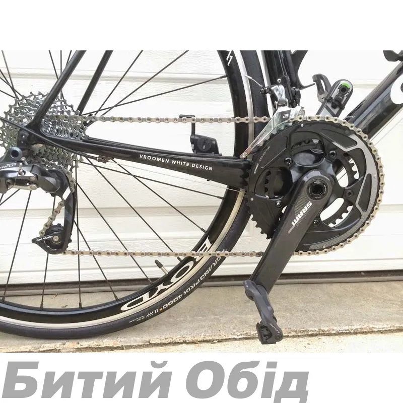 Звезда Sram X-Glide CRING ROAD 52T 11S 110 AL5 BLK W/SLV 2PN