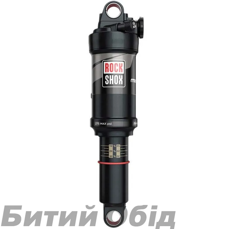 Амортизатор RockShox Monarch R (165x38/6.5"x1.5") Tune-MidReb/MidComp,Fast Black Body