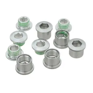 Набор болтов Truvativ CHAINRING BOLT KIT 5 ALUM/SILVER