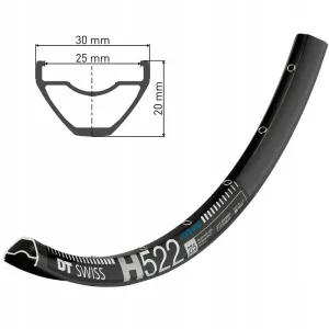 Обод DT Swiss H 522 27.5"