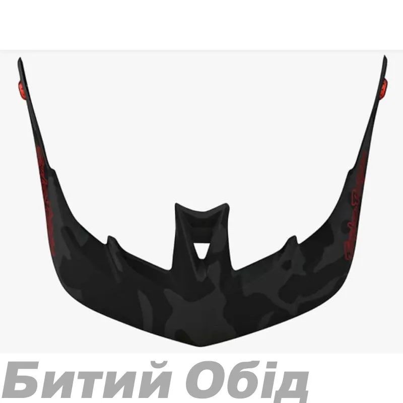 Козирок TLD A3 VISOR CAMO GRAY / RED