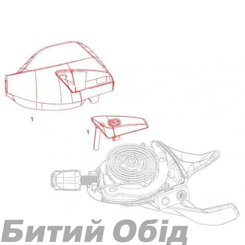 Крышка с зажимом Sram COVER KIT TRIGGER MMX NX EAGLE