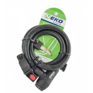 Замок NEKO-576 спіраль силікон 15 * 1000мм