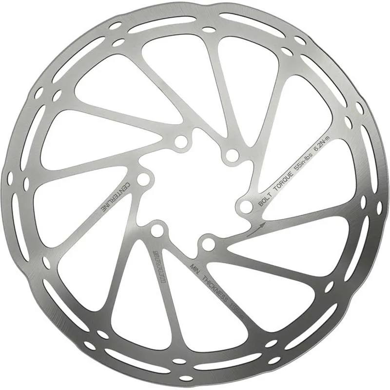 Ротор SRAM CenterLine 220 мм ROUNDED сталеві болти