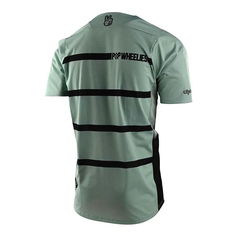 Джерси TLD Skyline S/S Jersey, [DIFFUZE SMOKE GREEN / BLACK]