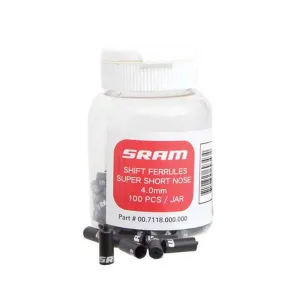 Концевик рубашки SRAM SHIFT FERRULE 4MM SSNOSE BLK 100