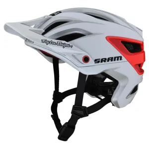 Вело шлем TLD A3 MIPS HELMET [SRAM WHITE / RED]