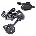 Комплект трансмиссии TRP M-850 12ск (манетка и задний переключатель), под кассету 10-50, черный Комплект трансмиссии TRP M-850 12ск (манетка и задний переключатель), под кассету 10-50, черный