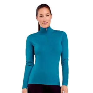 Кофта Icebreaker BF 200 Oasis LS Half Zip Stripe WMN