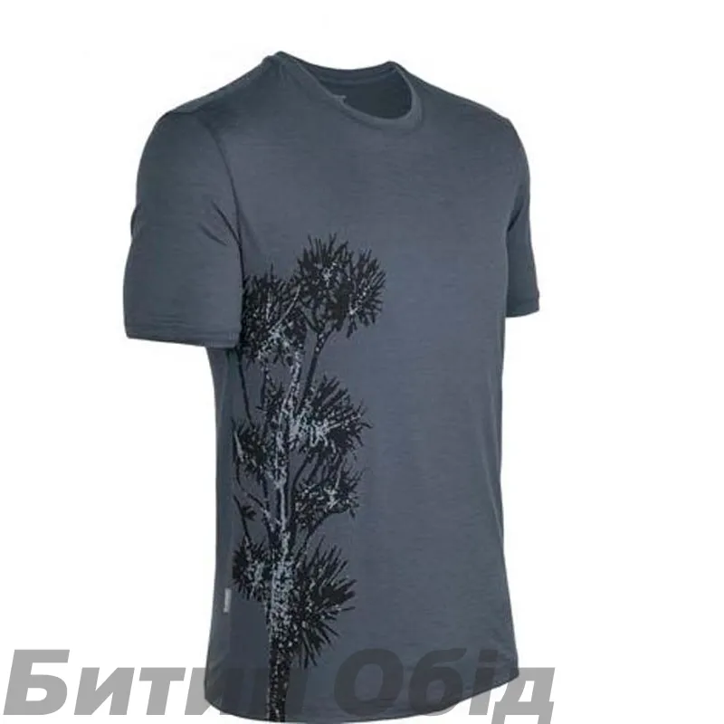 Футболка Icebreaker Tech T Lite SS MEN Stuart's Tree monsoon M
