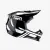 Вело шолом Ride 100% TRAJECTA Helmet [Black/White], L