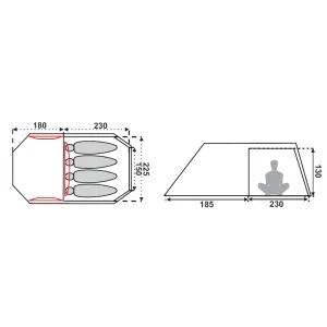 Намет Fjord Nansen KORSYKA IV Намет Fjord Nansen KORSYKA IV