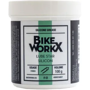 Густа змазка BikeWorkX Lube Star Silicon банка 100 г.