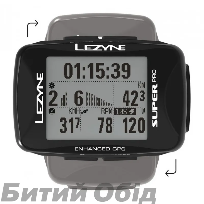 Велокомп'ютер Lezyne Super PRO GPS