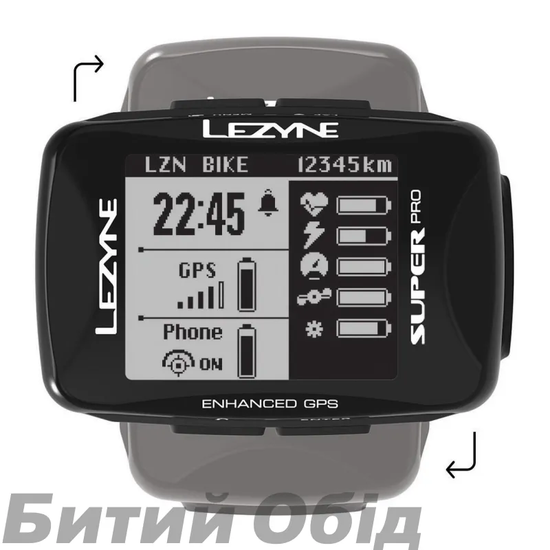 Велокомп'ютер Lezyne Super PRO GPS HR Loaded