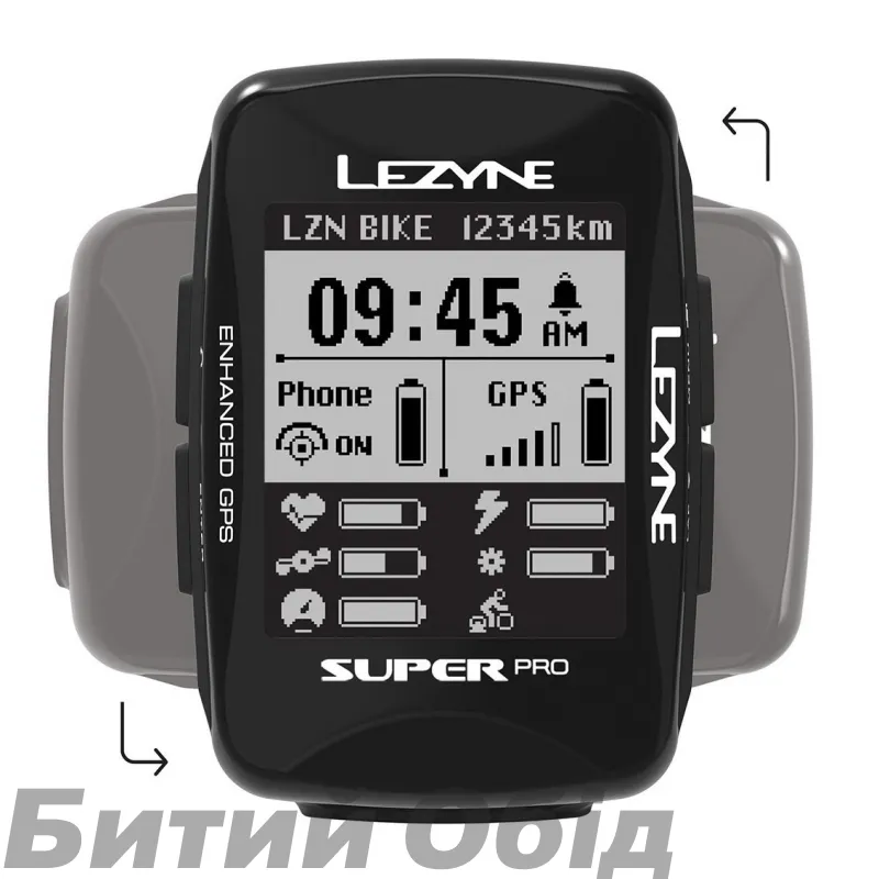 Велокомп'ютер Lezyne Super PRO GPS HRSC Loaded