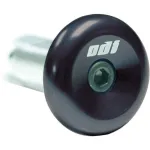 Баренды ODI Aluminium End Plugs w/ Lasered Logo Black (черные баренды)