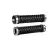 Гріпси ODI Vans® Lock-On Grips, Black w/ Silver Clamps, чорні з сріблястими замками