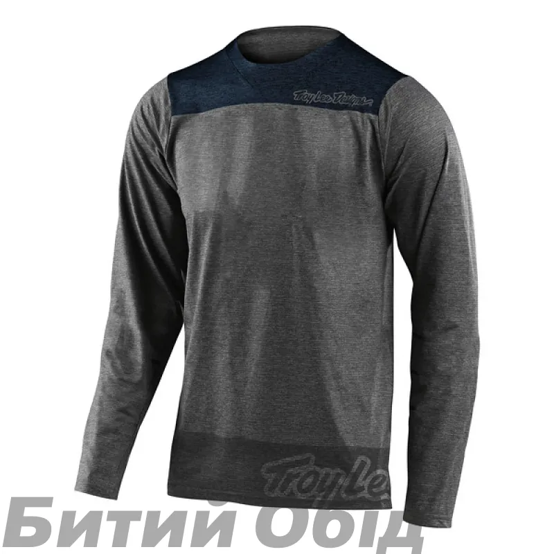 Джерси TLD Skyline L/S Jersey [London Gray Heather/Navy]