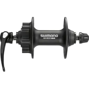 Втулка передняя Shimano HB-M525, для диск торм, черн, для ротора на 6 болтов 