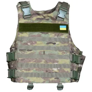 Плитоноска с установкой боковой и кевларовой защиты кордура Ranger Kirasa