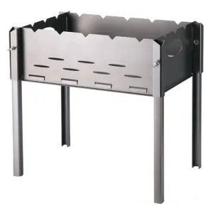 Мангал складной КЕМПИНГ В2 (44.6х29.7х42.5см), стальной