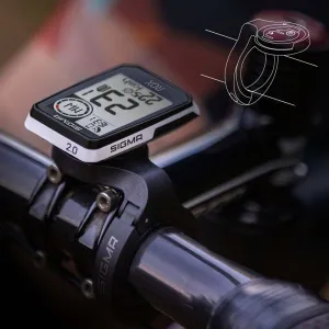 Велокомпьютер Sigma Sport ROX 2.0 White Top Mount 