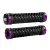 Гріпси ODI Vans® Lock-On Grips, Black w/ Purple Clamps (чорні з фіолетовим замками)
