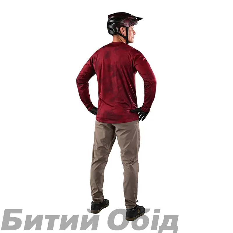 Джерсі TLD SKYLINE LS CHILL JERSEY [TIE DYE WINE] 