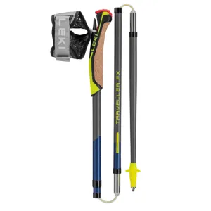 Палиці LEKI Traveller FX.One Carbon silvergrey-midnightbluedarkmetallic-neonyellow  Палиці LEKI Traveller FX.One Carbon silvergrey-midnightbluedarkmetallic-neonyellow