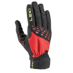 Рукавички LEKI Ultra Trail Storm black-red-neonyellow