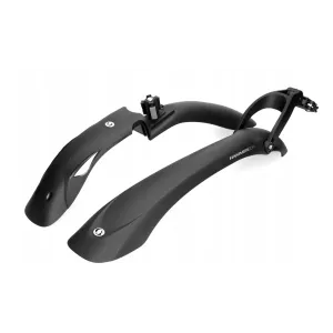 Комплект крил 24"-29" SIMPLA Hammer SDE PRO SPEEDclamp mounting швидкознімне кріплення, чорні з білими вставками