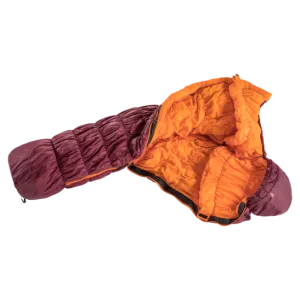 Спальник DEUTER Exosphere -6° SL maron-mango