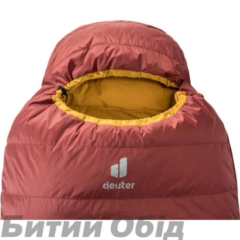 Спальник DEUTER Astro 300 L колір 5908 redwood-curry лівий