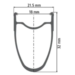 Обод DT SWISS RR 511 29x18 RIM BRAKE 